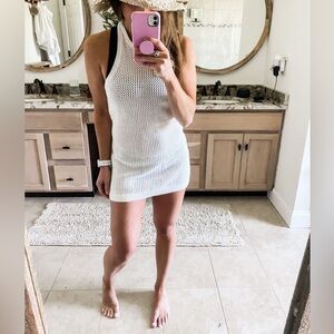 NWT A+F Crochet Coverup Dress